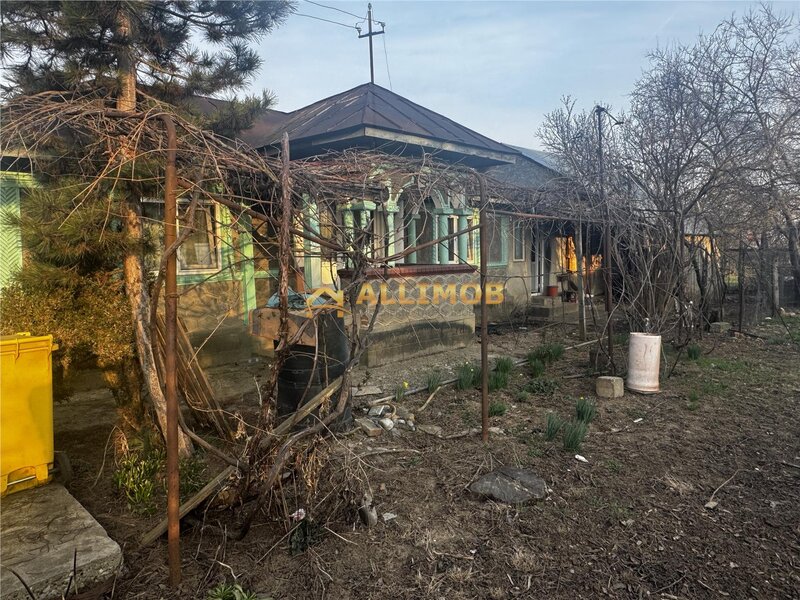 Casa batraneasca si teren 758 mp in Negoiesti.